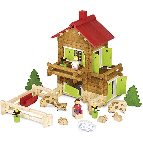 JEUJURA jeujuraj8034 Mountain Chalet Konstruktion aus Holz Kit (175) von Jeujura