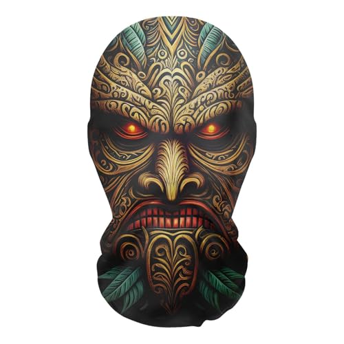 Jextou Gruselige Geistermaske, Halloween-Geistermaske, Horror Evil Ghost Mesh-Maske mit atmungsaktivem Design, Böse Geistermaske, gruseliges Halloween-Maschenkostüm für Erwachsene, für von Jextou