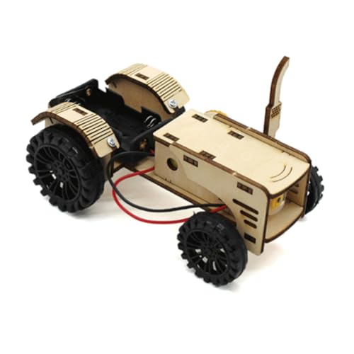 Jgzzmxuq DIY Holztraktor Auto DIY Modell Lehren Lernen Stamm Projekt Kit für Kinder Schule Wissenschaft Bildung 1Set von Jgzzmxuq