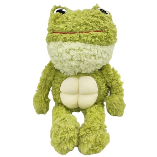 Frosch Plüsch Kuscheltier Frosch Plüschtier Frosch Figuren Stofftier Frosch Puppe Ausgestopftes Frosch Plüschtier Pluschspielzeug Weich Flauschig, Geschenk für Kinder Mädchen Jungen von JiNks