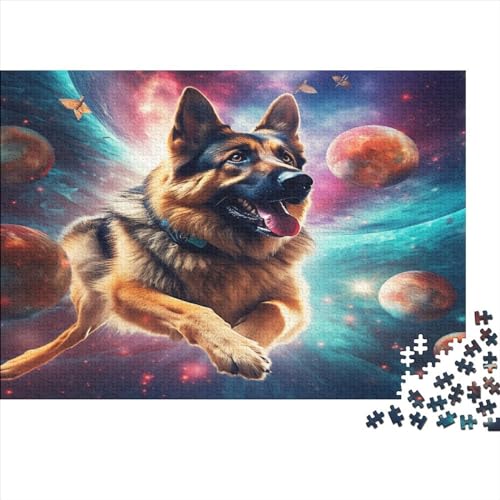 Hund Puzzle 1000 Teile,Puzzle Für Erwachsene, Impossible Puzzle,Puzzle Farbenfrohes Legespiel,GesKükenlichkeitsspiel Für Die Ganze Familie Puzzel 1000pcs (75x50cm) von JiaTexJourney