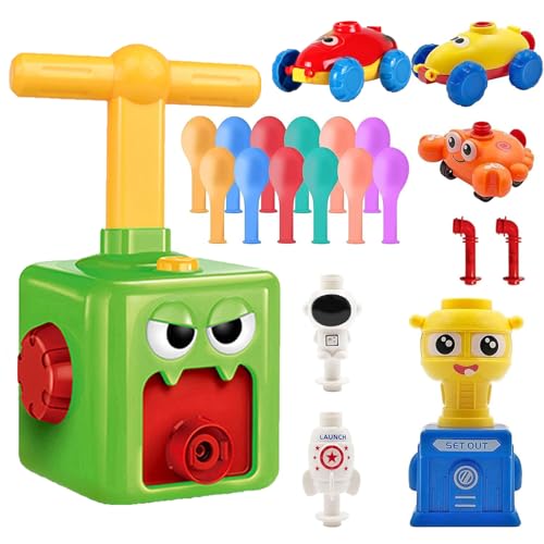 Ballon Auto Spielzeug,Ballonbetriebenes Auto,Autostarter mit Ballon,Inertial Power Balloon Car,Luftfahrzeug-Set,Balloon Car Spielzeug für Kinder,Lerngeschenke,Spiele für Jungen und Mädchen Ballon Auto Spielzeug,Ballonbetriebenes Auto,Autostarter mit Ballon,Inertial Power Balloon Car,Luftfahrzeug-Set,Balloon Car Spielzeug für Kinder,Lerngeschenke,Spiele für Jungen und Mädchen von Jiahuade