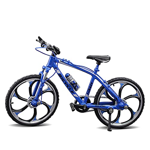 Jiahuade Fahrrad Modell Deko Fahrrad Miniatur 1:8 (7.87 * 5.12 Zoll) Collection Deko Druckguss Spielzeug Mini Bend Fahrrad Modell Rennrad Mountainbike (C) von Jiahuade