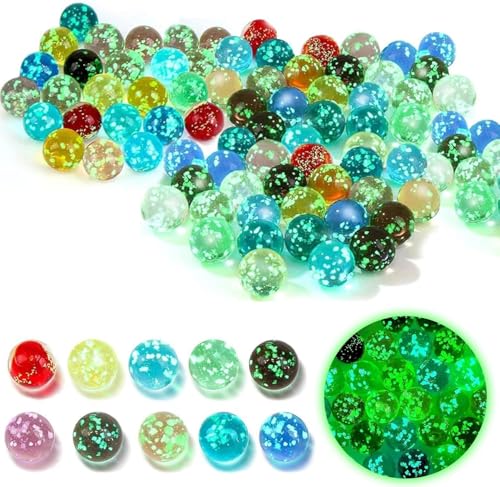 Jiahuade Murmeln für Kinder,20 Stück Bunte Glasmurmeln,1.6 cm Fluoreszierende Glasperlen,Glasmurmeln Im Dunkeln Leuchten,Kinder Murmelspiel,Murmeln Glas Jiahuade Murmeln für Kinder,20 Stück Bunte Glasmurmeln,1.6 cm Fluoreszierende Glasperlen,Glasmurmeln Im Dunkeln Leuchten,Kinder Murmelspiel,Murmeln Glas von Jiahuade