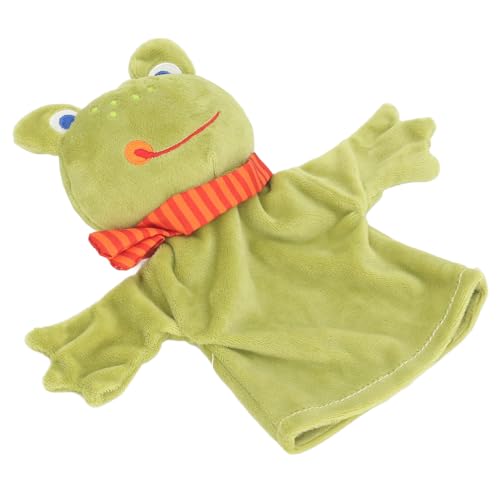 Handpuppen, PP Baumwolle Plüsch Handpuppen Süße Bildung für den Kindergarten für Zuhause (Frosch) von Jiawu