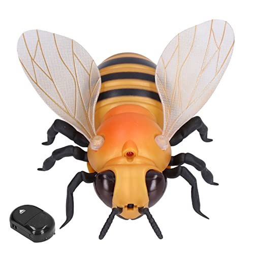 Jiawu Ferngesteuerte Biene, realistisches Aussehen, hohe Simulation RC-Biene Wird oft für Halloween-Weihnachtsfeiern verwendet von Jiawu