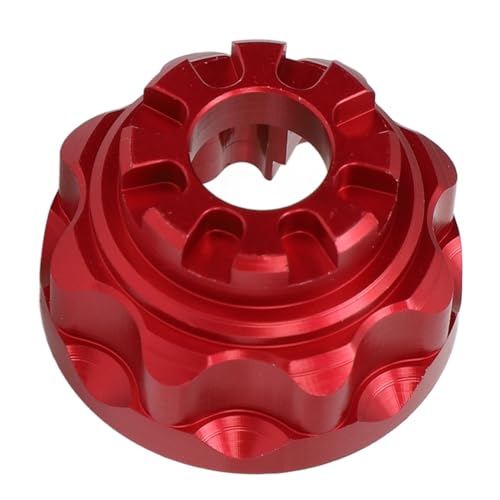 Jiawu Front Diff Case, Kompatibel, Universelle Metalldifferentialkoffer für 1/10 RC -Autowagen zu Installieren (Rot) von Jiawu