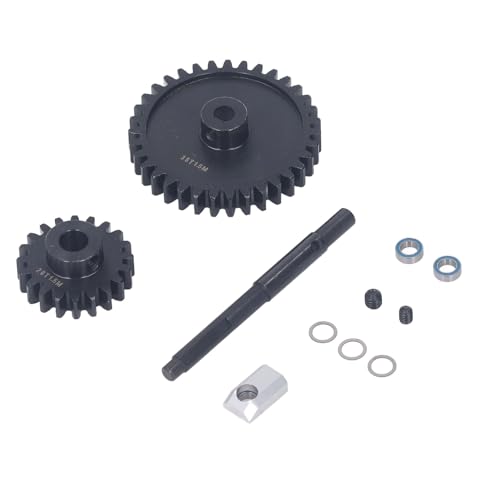 Jiawu RC -Automobilgetriebe, 1,5 M Tragen Resistent, um RC -Zahnrad für 1/5 Fernbedienungsfahrzeug zu Installieren (20T+35T) von Jiawu