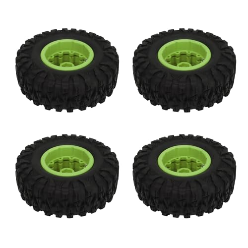 Jiawu RC-Crawler-Reifen, 4 Stück, Verschleißfeste 2,2-Zoll-RC-Crawler-Reifen 2,2-Zoll-RC (Green) von Jiawu