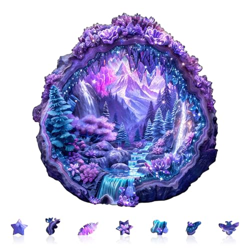 Jigfoxy Holzpuzzle Erwachsene, Kristall Holz Puzzle Erwachsen,Einzigartiges Holztierpuzzle, Familie und Freunde L-34 * 32.5cm-245pcs Jigfoxy Holzpuzzle Erwachsene, Kristall Holz Puzzle Erwachsen,Einzigartiges Holztierpuzzle, Familie und Freunde L-34 * 32.5cm-245pcs von Jigfoxy