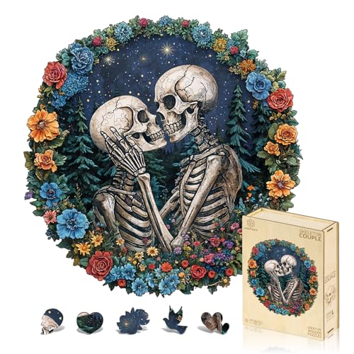 Jigfoxy Holzpuzzle Erwachsene, Skeleton Holz Puzzle Erwachsen,einzigartiges Holztierpuzzle, Familie und Freunde L-34 * 34cm-272pcs Jigfoxy Holzpuzzle Erwachsene, Skeleton Holz Puzzle Erwachsen,einzigartiges Holztierpuzzle, Familie und Freunde L-34 * 34cm-272pcs von Jigfoxy