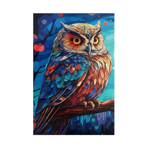 Puzzle 100 Teile, Baumtier Eule Puzzle für Erwachsene 40 x 28 cm Herausforderndes Rätsel Puzzlespiele für Die Ganze Familie Geschenke für Frauen Männer Puzzles 100 Puzzle 100 Teile, Baumtier Eule Puzzle für Erwachsene 40 x 28 cm Herausforderndes Rätsel Puzzlespiele für Die Ganze Familie Geschenke für Frauen Männer Puzzles 100 von Jiian