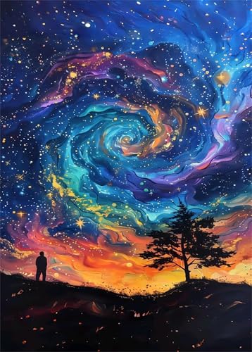 Puzzle 100 Teile, Fantasie Sternenhimmel Puzzle für Erwachsene 40 x 28 cm Herausforderndes Rätsel Puzzlespiele für Die Ganze Familie Geschenke für Frauen Männer Puzzles 100 Puzzle 100 Teile, Fantasie Sternenhimmel Puzzle für Erwachsene 40 x 28 cm Herausforderndes Rätsel Puzzlespiele für Die Ganze Familie Geschenke für Frauen Männer Puzzles 100 von Jiian