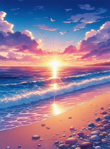 Puzzle 120 Teile für Erwachsene Sonnenaufgang Wellen Strand Impossible Game Pädagogisches Spiel Herausforderndes Rätsel 120 Teile Puzzles 25 x 20 cm Puzzle 120 Teile für Erwachsene Sonnenaufgang Wellen Strand Impossible Game Pädagogisches Spiel Herausforderndes Rätsel 120 Teile Puzzles 25 x 20 cm von Jiian