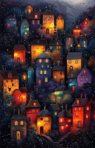 Puzzle 1200 Teile Erwachsene Cartoon Stadt 75 x 50 cm, Pädagogisches Spiel, Kreative Unterhaltung, Spaß, Klassisches Puzzle für Erwachsene Puzzle 1200 Puzzle 1200 Teile Erwachsene Cartoon Stadt 75 x 50 cm, Pädagogisches Spiel, Kreative Unterhaltung, Spaß, Klassisches Puzzle für Erwachsene Puzzle 1200 von Jiian