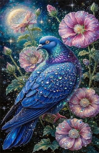 Puzzle 1314 Teile für Erwachsene Mond Blumen Vögel Impossible Game Pädagogisches Spiel Herausforderndes Rätsel 1314 Teile Puzzles 75 x 50 cm Puzzle 1314 Teile für Erwachsene Mond Blumen Vögel Impossible Game Pädagogisches Spiel Herausforderndes Rätsel 1314 Teile Puzzles 75 x 50 cm von Jiian