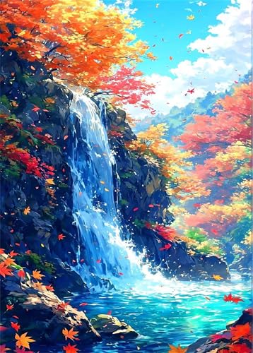 Puzzles für Erwachsene 120 Teile Wasserfalllandschaft 25 x 20 cm Puzzle Erwachsene Klassische Puzzles Pädagogisches Spiel Impossible Herausforderung 120 Teile Puzzle Puzzles für Erwachsene 120 Teile Wasserfalllandschaft 25 x 20 cm Puzzle Erwachsene Klassische Puzzles Pädagogisches Spiel Impossible Herausforderung 120 Teile Puzzle von Jiian