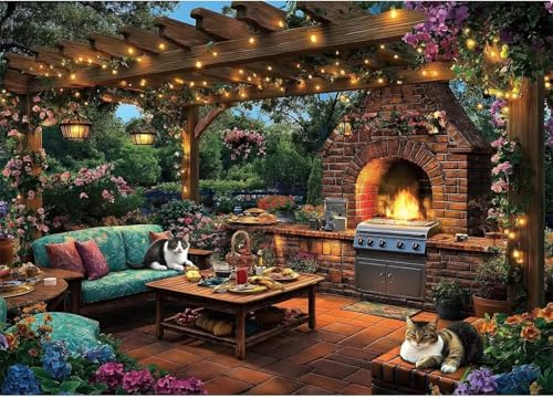 Puzzles für Erwachsene 1314 Teile Gartenkatze 75 x 50 cm Puzzle Erwachsene Klassische Puzzles Pädagogisches Spiel Impossible Herausforderung 1314 Teile Puzzle Puzzles für Erwachsene 1314 Teile Gartenkatze 75 x 50 cm Puzzle Erwachsene Klassische Puzzles Pädagogisches Spiel Impossible Herausforderung 1314 Teile Puzzle von Jiian