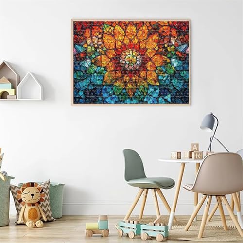 Puzzles für Erwachsene 200 Teile Farbige Glasblumen 35 x 25 cm Puzzle Erwachsene Klassische Puzzles Pädagogisches Spiel Impossible Herausforderung 200 Teile Puzzle Puzzles für Erwachsene 200 Teile Farbige Glasblumen 35 x 25 cm Puzzle Erwachsene Klassische Puzzles Pädagogisches Spiel Impossible Herausforderung 200 Teile Puzzle von Jiian