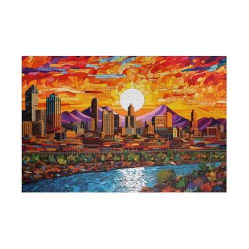 Puzzles für Erwachsene 2000 Teile Sonnenaufgang Stadt Fluss 100 x 70 cm Puzzle Erwachsene Klassische Puzzles Pädagogisches Spiel Impossible Herausforderung 2000 Teile Puzzle Puzzles für Erwachsene 2000 Teile Sonnenaufgang Stadt Fluss 100 x 70 cm Puzzle Erwachsene Klassische Puzzles Pädagogisches Spiel Impossible Herausforderung 2000 Teile Puzzle von Jiian