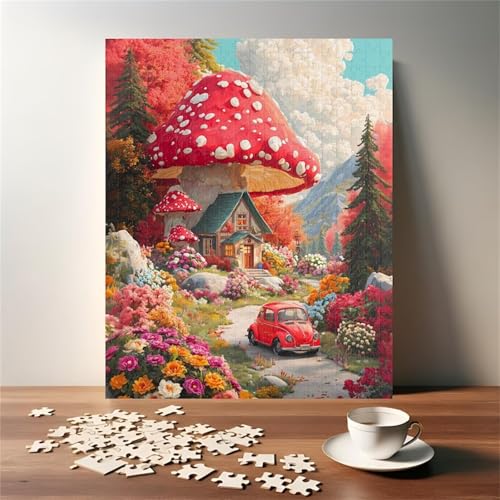 Puzzles für Erwachsene 300 Teile Pilzlandschaft 40 x 28 cm Puzzle Erwachsene Klassische Puzzles Pädagogisches Spiel Impossible Herausforderung 300 Teile Puzzle Puzzles für Erwachsene 300 Teile Pilzlandschaft 40 x 28 cm Puzzle Erwachsene Klassische Puzzles Pädagogisches Spiel Impossible Herausforderung 300 Teile Puzzle von Jiian