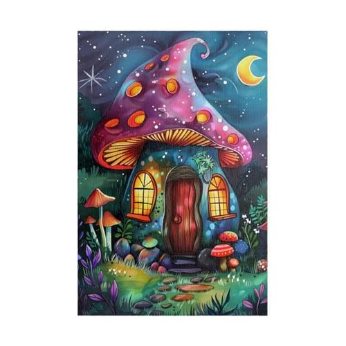 Puzzles für Erwachsene 70 Teile Mondpilzhaus 20 x 15 cm Puzzle Erwachsene Klassische Puzzles Pädagogisches Spiel Impossible Herausforderung 70 Teile Puzzle Puzzles für Erwachsene 70 Teile Mondpilzhaus 20 x 15 cm Puzzle Erwachsene Klassische Puzzles Pädagogisches Spiel Impossible Herausforderung 70 Teile Puzzle von Jiian