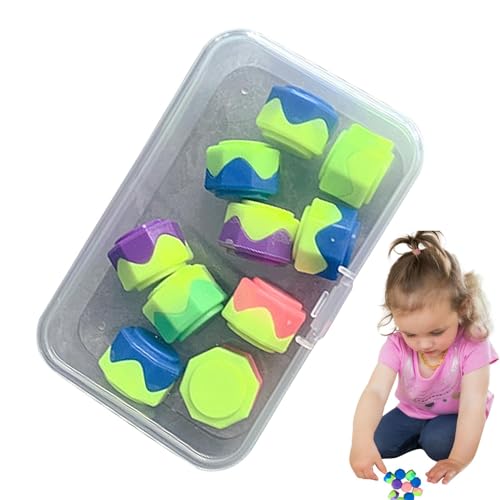 Gonggi Spiel Set, 10PCS Steinfangspiel Gonggi Traditionelles Koreanisches Spielspiel Gonggi Koreanisches Spiel Gonggi Jack Stone Pebbles Set Hand Augen Koordinationstrainingsspielzeug von Jiimhte