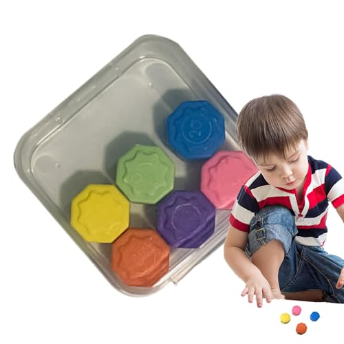 Jiimhte Gonggi Spiel Set, 6PCS Steinfangspiel, Gonggi Traditionelles Koreanisches Spielspiel, Gonggi Koreanisches Spiel, Gonggi Jack Stone Pebbles Set, Hand Augen Koordinationstrainingsspielzeug von Jiimhte