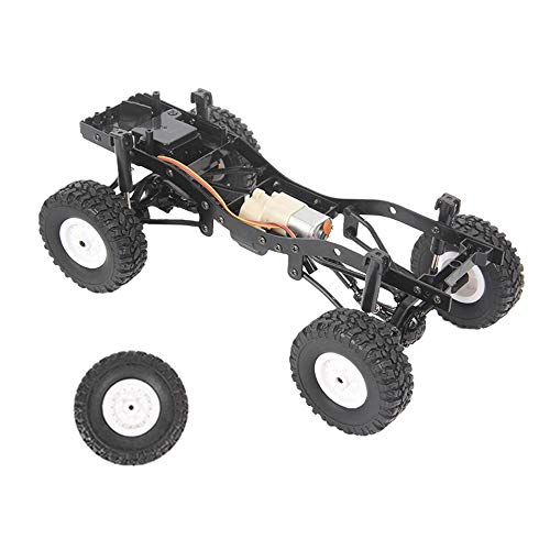 Jiklophg 190 Mm Radstand Unmontiertes Rahmen Chassis für WPL C14 C24 C24-1 C54 CB05 Land Cruiser LC80 1/16 RC Auto Upgrade Teile von Jiklophg