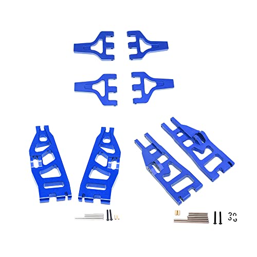 Jiklophg 8-Teiliges Metall-Vorder- und Hinterrad-Querlenker-Set für 1/6 Shredder RC Truck Car Upgrades Parts,2 von Jiklophg