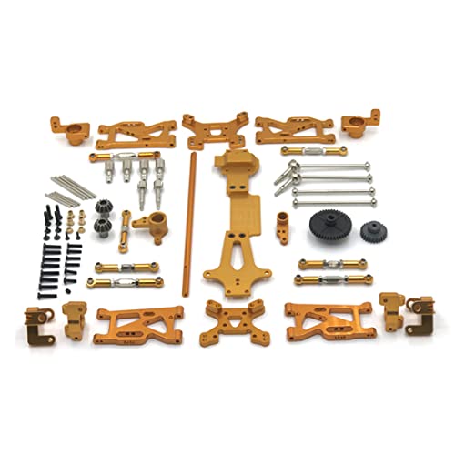 Jiklophg Für 144001 144002 144010 1/14 RC Auto Metall-Upgrade-Teile-Kit Antriebswellen-Schwingarm-ModifikationSGubehöR,1 von Jiklophg