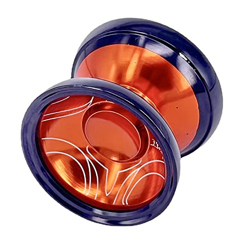 Jiklophg Level Metal Yoyo Profi Niveau Racing YOYO für Profi Niveau Metal Yoyo für Fort Geschrittene Kugellager Yoyo Orange von Jiklophg