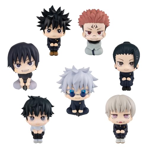 7PCS JJK Figur Gojo Satoru/Geto Suguru/Inumaki Toge Anime Look Up Figur Q Version Figur Sitzende Position Modell 10CM Kuchen Dekoration Geschenke für Fans 7PCS JJK Figur Gojo Satoru/Geto Suguru/Inumaki Toge Anime Look Up Figur Q Version Figur Sitzende Position Modell 10CM Kuchen Dekoration Geschenke für Fans von Jilijia