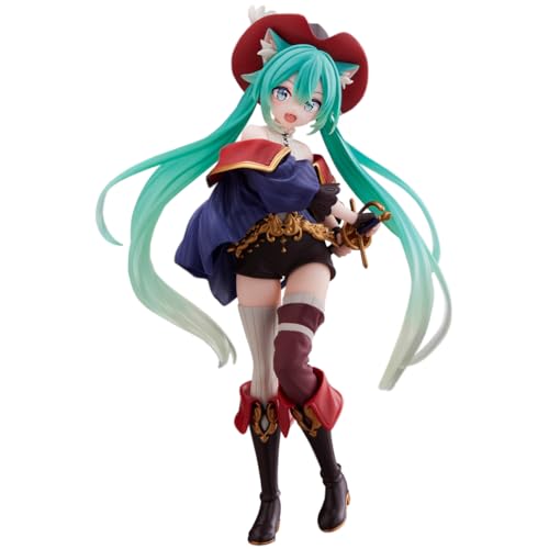 Anime Miku Action Figur Miku Bunnies Figure Cartoon Character Girl Standing Statue Figures PVC Figure Miku Action Figure Sitting Figure Desktop Ornaments von Jilijia