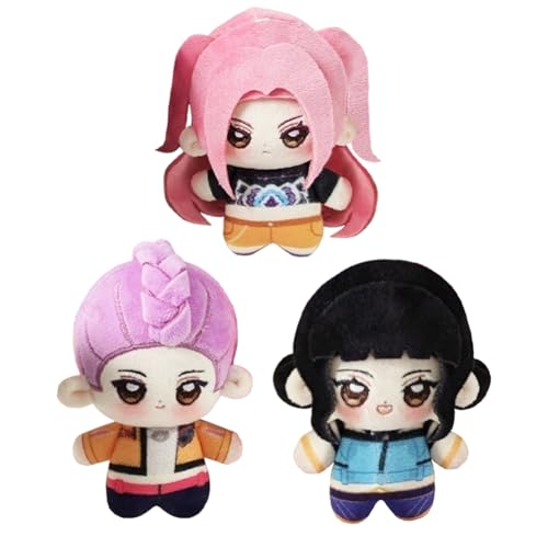 Anime Rumi Plüschfiguren, 10 cm, niedliches Rumi/Mira/Zoey, weiches gefülltes Mini-Umarmungskissen, Anime-Figur, Anhänger, Taschenzubehör Anime Rumi Plüschfiguren, 10 cm, niedliches Rumi/Mira/Zoey, weiches gefülltes Mini-Umarmungskissen, Anime-Figur, Anhänger, Taschenzubehör von Jilijia