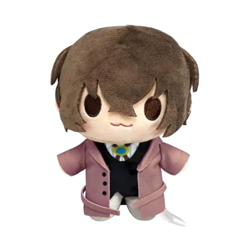 Dazai Osamu Plüschkissen, BSD Anime-Charakter, Nakahara Chuuya, weiche gefüllte Figuren, 20 cm, Cartoon-Überwurfkissen, Schlafzimmer, Sofa, Dekoration, Geschenke für Fans Dazai Osamu Plüschkissen, BSD Anime-Charakter, Nakahara Chuuya, weiche gefüllte Figuren, 20 cm, Cartoon-Überwurfkissen, Schlafzimmer, Sofa, Dekoration, Geschenke für Fans von Jilijia