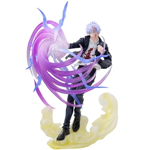 JJK Figure Anime JJK Gojo Satoru Fighting Model Figure Gojo Action Figure Geto Model Statue Desktop Ornaments von Jilijia