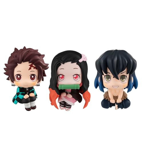 Jilijia 3PCS Hashibira Inosuke Figur Modell Anime Kamado Tanjiro/Kamado Nezuko Actionfigur Mini Figuren PVC Statue Kimetsu no Yaiba Sammelfigur Geschenke Jilijia 3PCS Hashibira Inosuke Figur Modell Anime Kamado Tanjiro/Kamado Nezuko Actionfigur Mini Figuren PVC Statue Kimetsu no Yaiba Sammelfigur Geschenke von Jilijia
