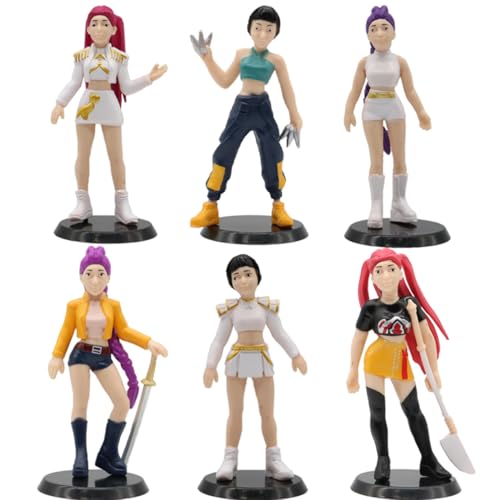 Jilijia 6 Stück/Set Rumi Zoey Mira Tiger Vögel Actionfigur Anime Mini Figur PVC Cartoon Charakter Modell Anime Merch Statue Geschenke für Fans Jilijia 6 Stück/Set Rumi Zoey Mira Tiger Vögel Actionfigur Anime Mini Figur PVC Cartoon Charakter Modell Anime Merch Statue Geschenke für Fans von Jilijia