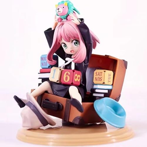 Jilijia Anime Anya Forger/Yor Forger Figure Girl Action Figures PVC Model Statue Cake Toppers Ornaments Home Car Decoration von Jilijia