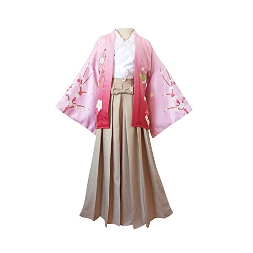 Jilijia Anime Bungo Stray Dogs Cosplay Kostüm Nakajima Atushi Kimono Cosplay Kostüm BSD Halloween Outfits Karneval Cosplay Verkleidung von Jilijia