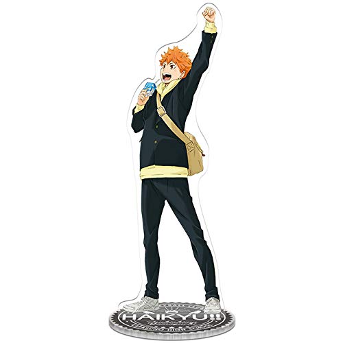 Jilijia Anime Haikyuu Figur Acryl Display Ständer Figur 8,3 (21 cm doppelseitig, durchsichtig) Schreibtisch Dekoration Ständer Miniatur Actionfigur Dekoration von Jilijia