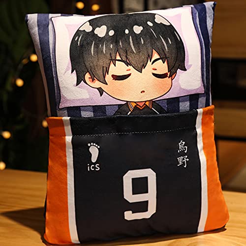 Jilijia Anime Haikyuu Plüschtier, Kageyama Tobio, Plüschpuppe, 36 x 27 cm, als Geschenk für Kinder, Heimdekoration, Dekoration von Jilijia