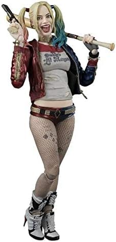 Jilijia Anime Harley Figur Statue – 19 cm Harley-Actionfigur bewegliche Gelenke, Charaktermodell mit Zubehör, Desktop-Dekoration, Geschenke von Jilijia