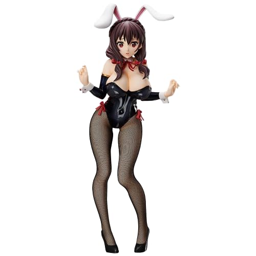 Jilijia Anime Konosuba God's Blessing on This Wonderful World! Yunyun Actionfigur Stehposition Modell PVC Schwarz Seide Bunny Girl Anime Statue Sammlung Geschenk 35 cm von Jilijia