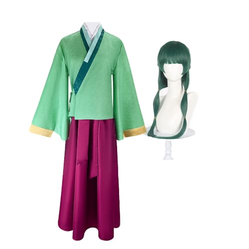 Jilijia Anime Maomao Cosplay Kostüme für Frauen Rosa Hanfu Kleid Komplettes Set Verkleidung für Halloween Karneval Party Jilijia Anime Maomao Cosplay Kostüme für Frauen Rosa Hanfu Kleid Komplettes Set Verkleidung für Halloween Karneval Party von Jilijia