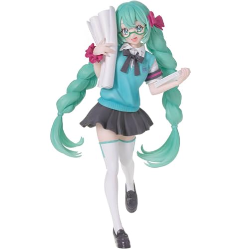 Jilijia Anime Miku Figur Statue Haarbüschel Miku Actionfigur Modell Sammlungen Desktop Dekoration Xmas Geburtstag Geschenk für Anime Fans 18CM Jilijia Anime Miku Figur Statue Haarbüschel Miku Actionfigur Modell Sammlungen Desktop Dekoration Xmas Geburtstag Geschenk für Anime Fans 18CM von Jilijia