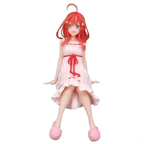 Jilijia Anime The Quintessential Quintuplets Figur Nudel-Stopper-Figur, 14 cm, PVC-Modell, Sitzposition, statische Statue, Schreibtischdekoration, Geschenk von Jilijia