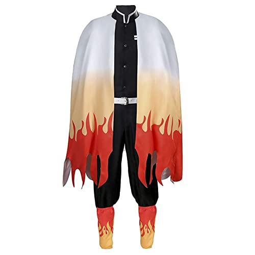 Jilijia Anime Tomioka Giyuu Cosplay Kostüm Rengoku Kyoujurou Kimono Robe Cloak Halloween Fancy Dress Kimono Outfits für Damen und Herren Jilijia Anime Tomioka Giyuu Cosplay Kostüm Rengoku Kyoujurou Kimono Robe Cloak Halloween Fancy Dress Kimono Outfits für Damen und Herren von Jilijia
