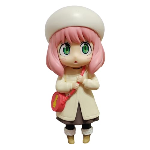 Jilijia Anya Forger Actionfigur, 15 cm, Anya Forger Hut, Verkleidung, Charakter, Modell, PVC, Anime-Statue, Desktop-Dekor, Sammlung, Geschenk von Jilijia